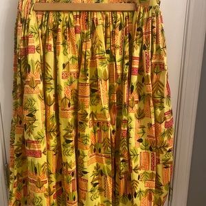 Yellow Tiki Jenny Skirt